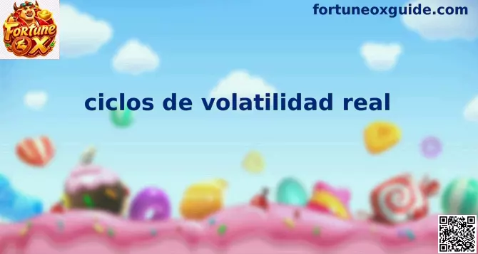 Gráfico analítico de ciclos de volatilidad real en mercados financieros