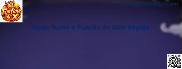 Modo Turbo e Função de Giro Rápido en Fortune Ox
