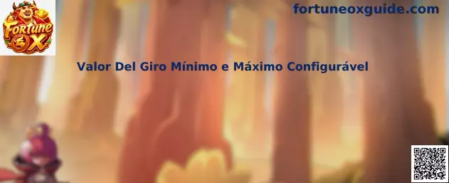 Valor Del Giro Mínimo e Máximo Configurável en Fortune Ox