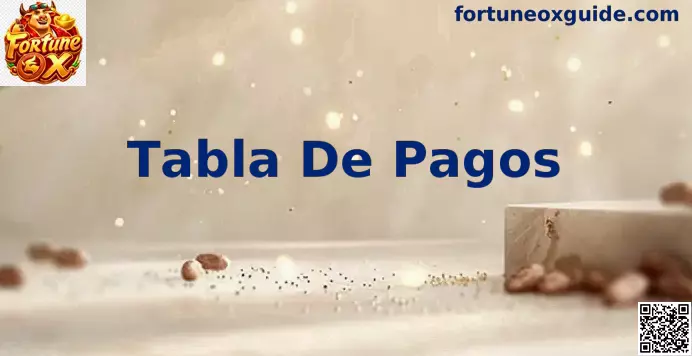 Interfaz de la Tabla De Pagos de Fortune Ox con multiplicadores y símbolos en MXN