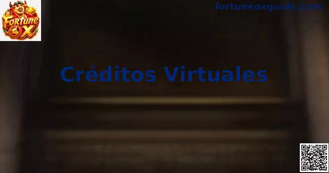 Interfaz de simulación de Créditos Virtuales Fortune Ox con el buey de la fortuna